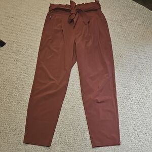 Athleta Rust Track Pants